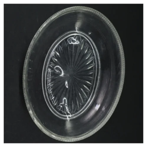 Gl. Glasfad (str. 21,5 x. 15,5 cm)