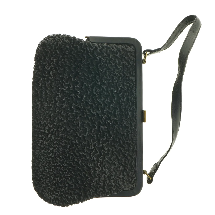 Sort aftenclutch fra Bon Gout (str. 18 x 28 cm)