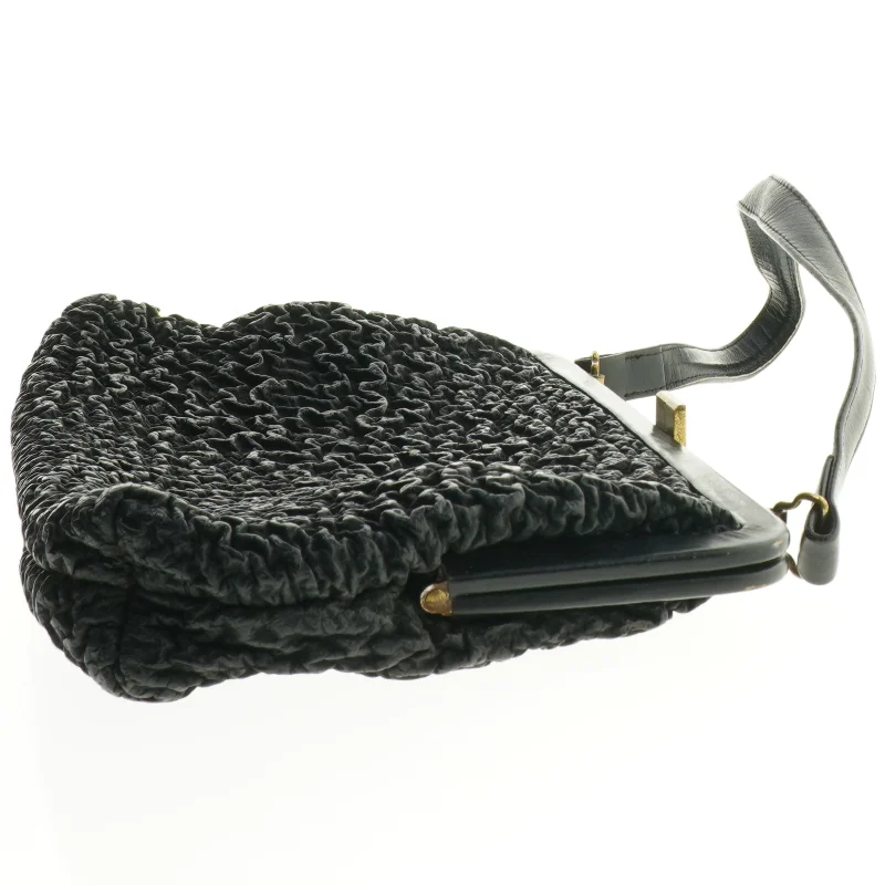 Sort aftenclutch fra Bon Gout (str. 18 x 28 cm)