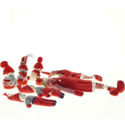 Julepynt og nisser  (str. 45-13 cm)