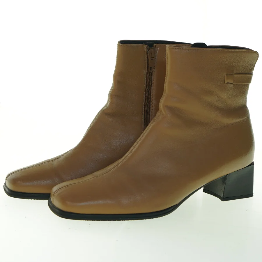 Brune læderstøvler fra Gabor (str. 6 )