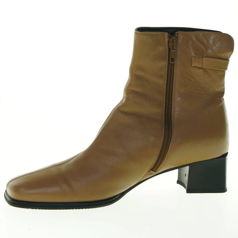 Brune læderstøvler fra Gabor (str. 6 )