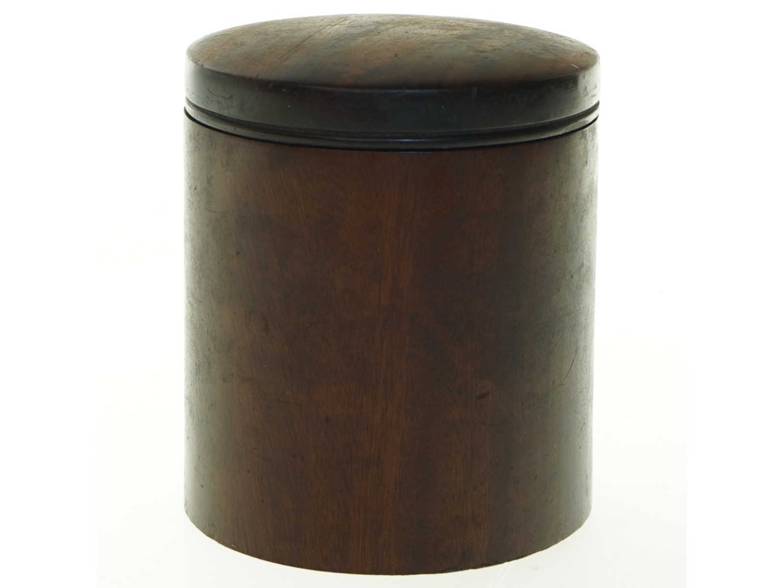 Trææske med låg (str. 15x13 cm)
