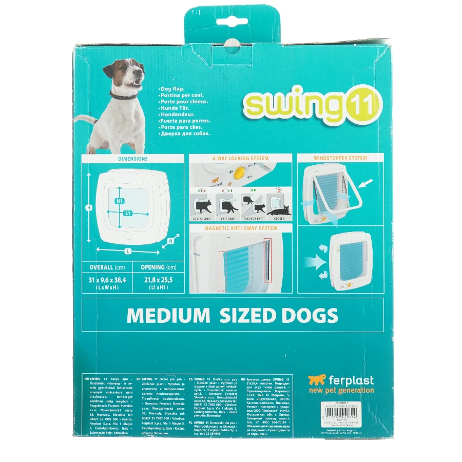 Ferplast Swing 11 - hunde og kattelem