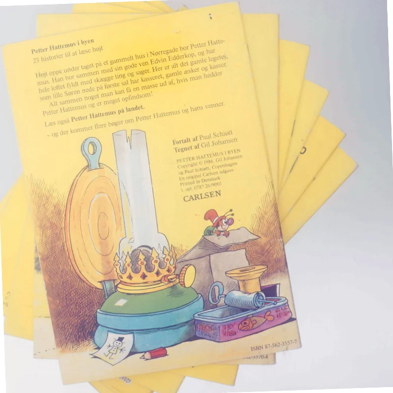 Petter Hattemus, 6 stk., af Gil Johansen (Bog)