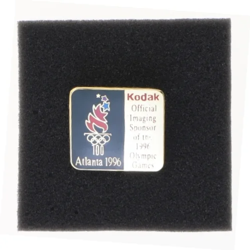Atlanta 1996 Olympiske Lege Kodak Sponsor Pin (str. 3 x 2,5 cm)
