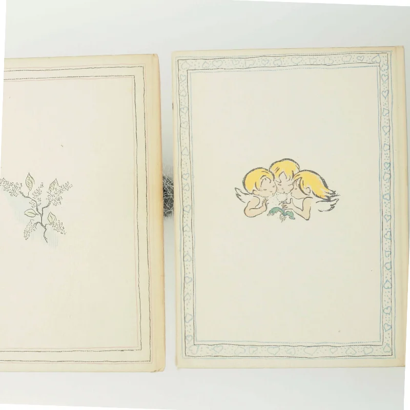 Digtsamlinger: ‘Hvad tænker du nu min stjerne?' af Christian Winther og 'Digte til Mor og Barn'.