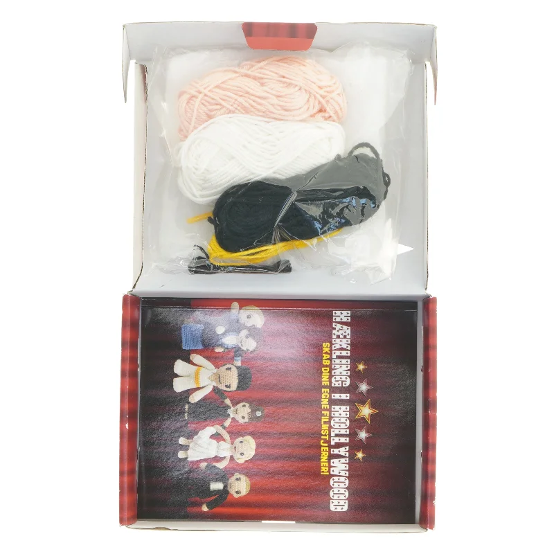 Hollywood hæklesæt - Elvis (str. 21 x 16 cm)