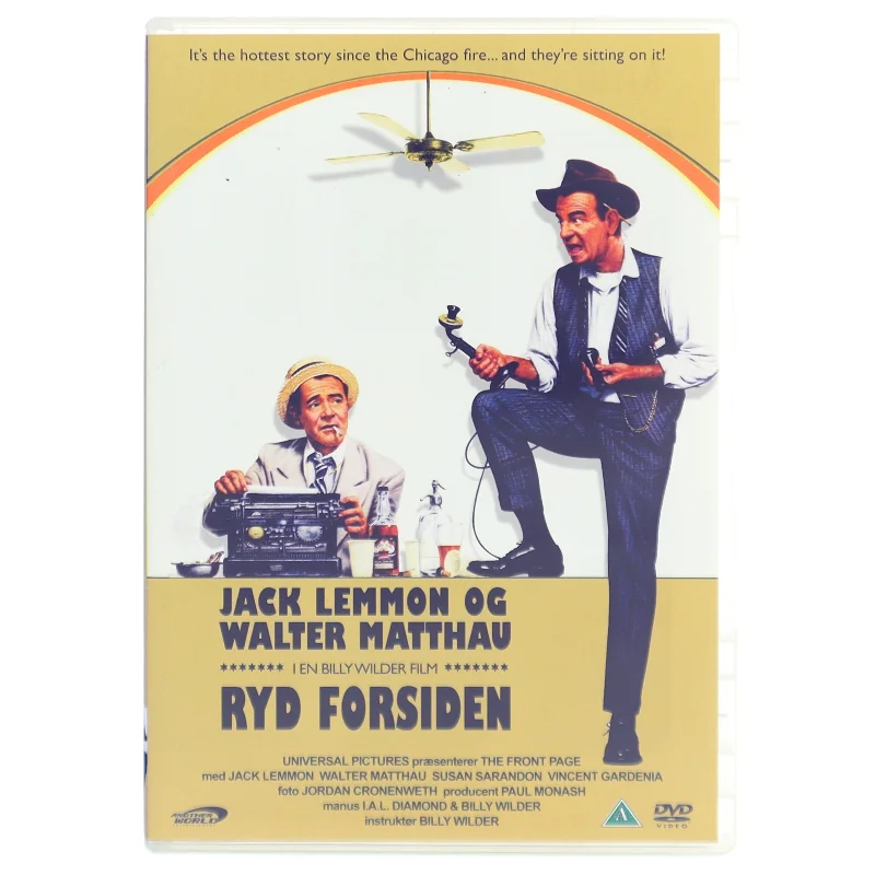 'Ryd Forsiden' dvd