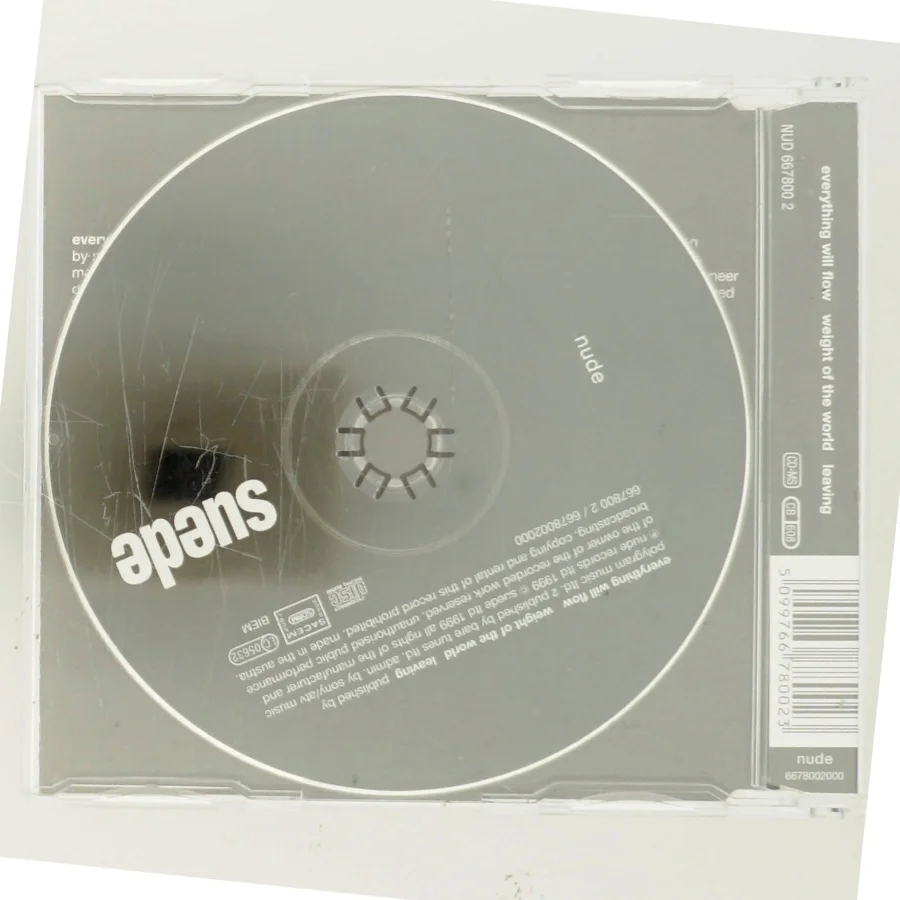 Suede: everything will flow (cd)