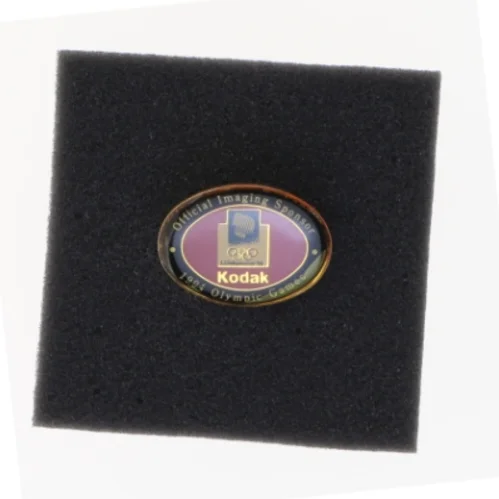 Lillehammer 1994 Olympiske Lege Kodak Sponsor Pin (str. 3 x 2,5 cm)