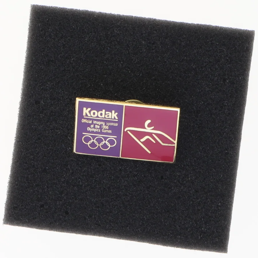 Atlanta 1996 Olympiske Lege Kodak Sponsor Pin (str. 3 x 2 cm)