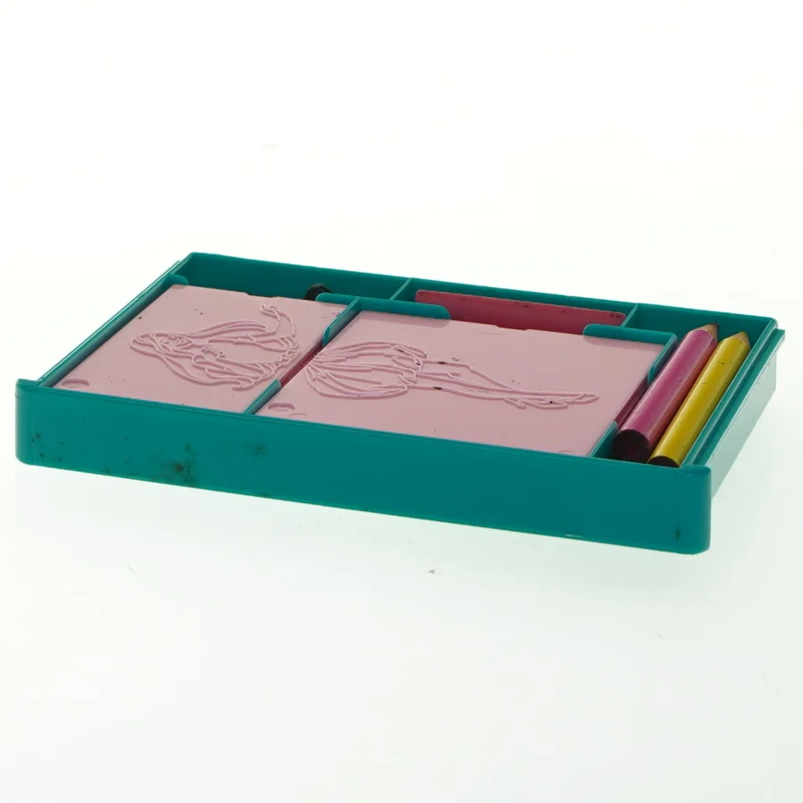 Vintage Wintech Tegnebord børn (str. 14,5x10 cm)