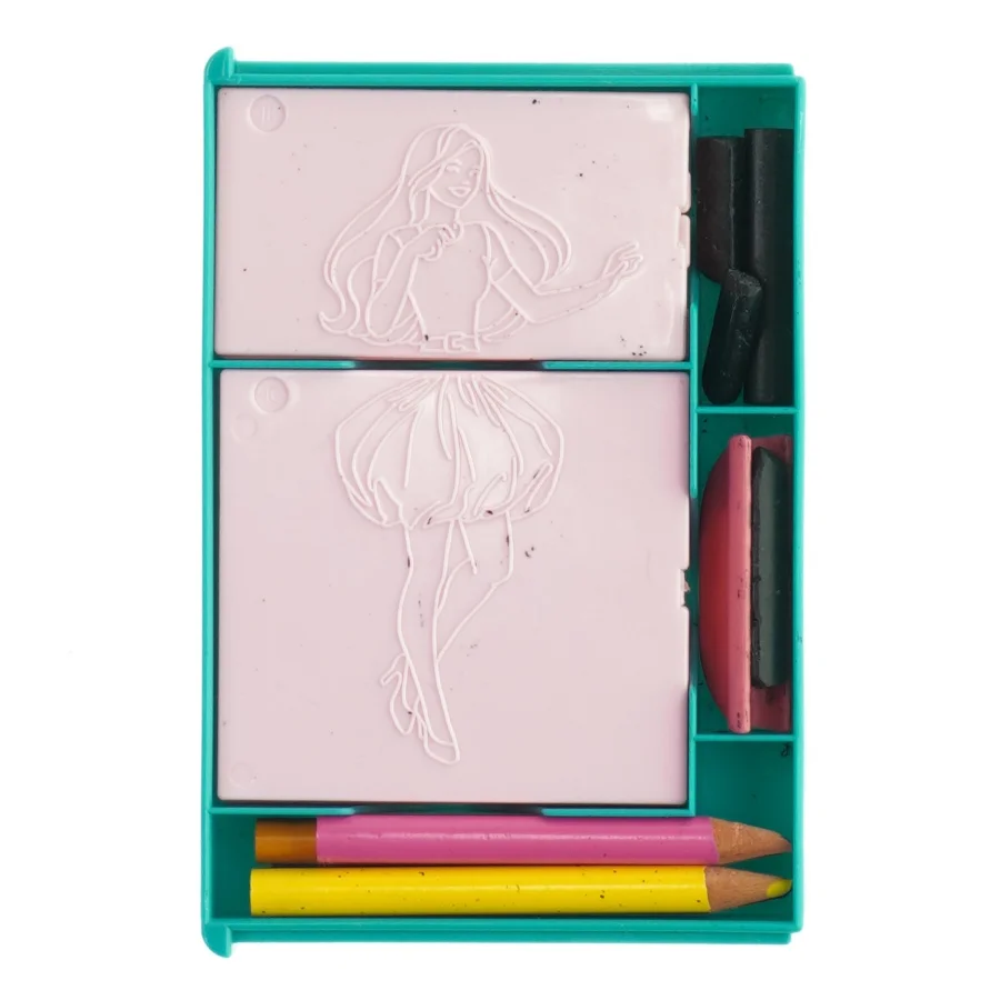 Vintage Wintech Tegnebord børn (str. 14,5x10 cm)