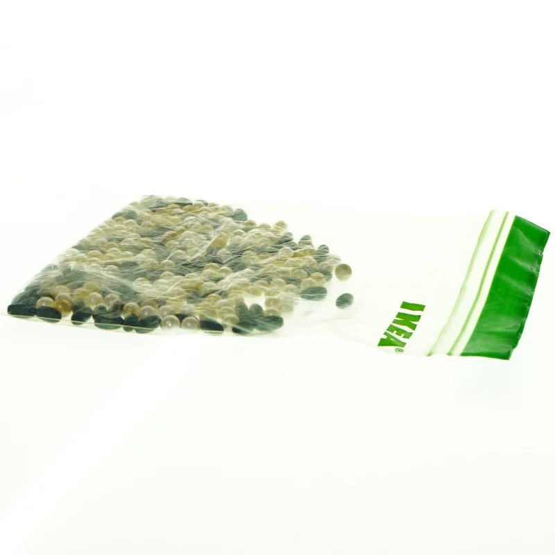 Div. løse grønne perler + Mallorca-perler