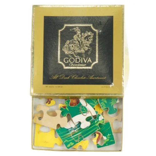 Vintage træpuslespil (str. , cm)