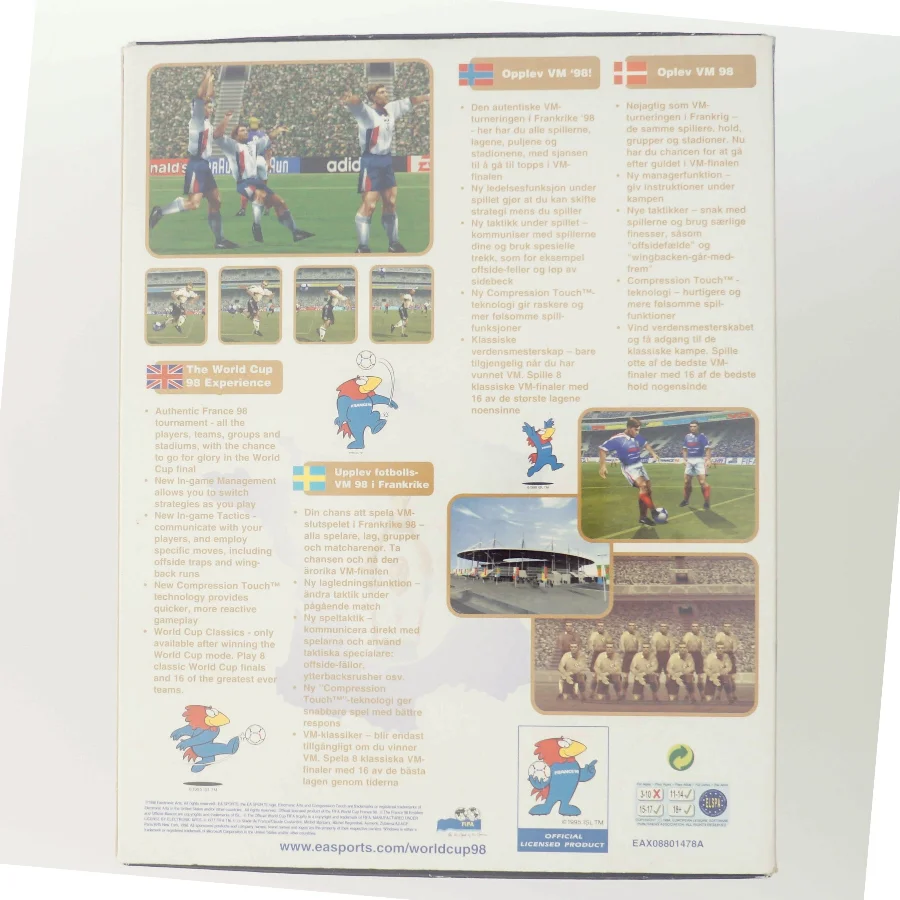 FIFA World Cup 98 PC Spil (big box)