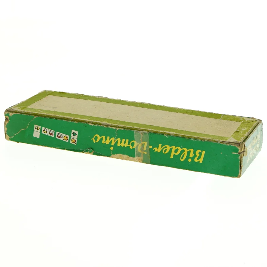 Retro Bilder-Domino Spil (str. 25 x 8,5 cm)