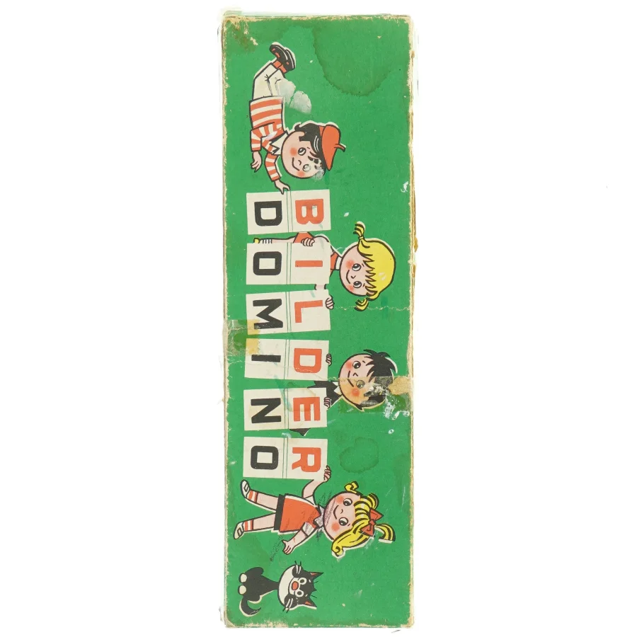 Retro Bilder-Domino Spil (str. 25 x 8,5 cm)