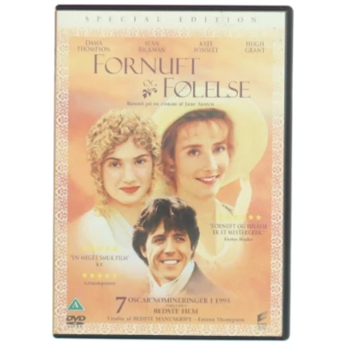 Fornuft og Følelse (1995) (dvd)
