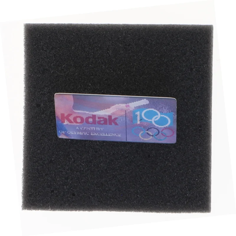 Atlanta 1996 Olympiske Lege Kodak Sponsor Pin (str. 4,5 x 2,5 cm)