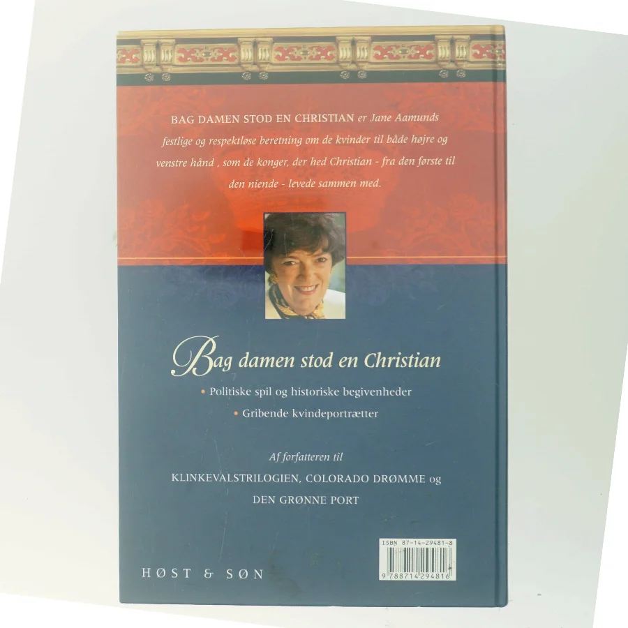 Bag damen stod en Christian af Jane Aamund (Bog)