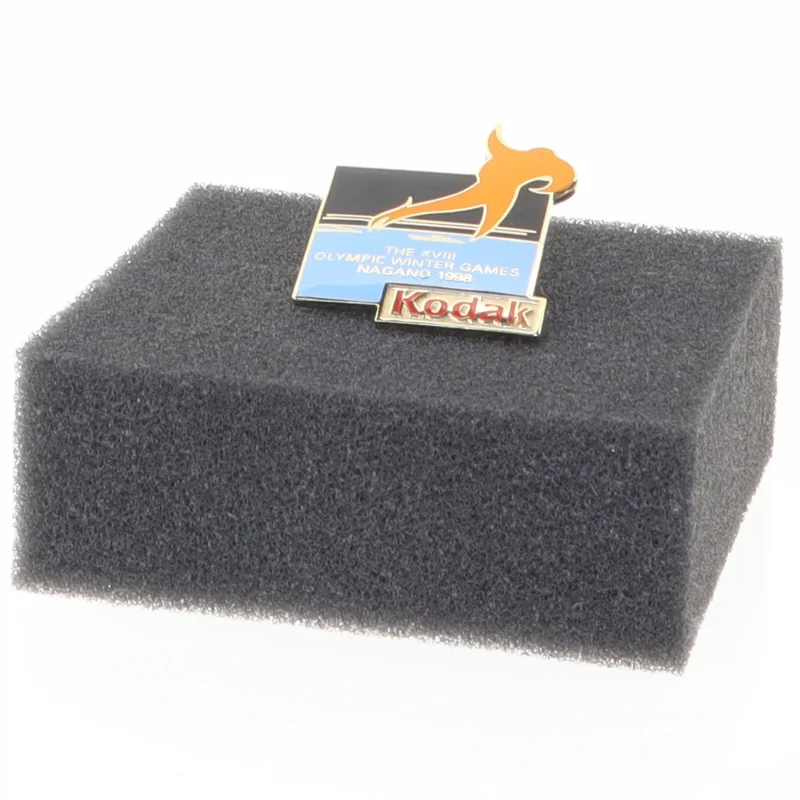 Nagano 1998 Olympiske Lege Kodak Sponsor Pin (str. 2,5 x 2,5 cm)