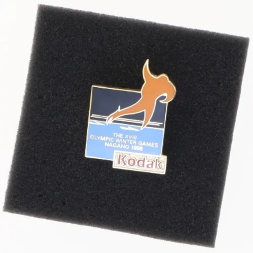 Nagano 1998 Olympiske Lege Kodak Sponsor Pin (str. 2,5 x 2,5 cm)