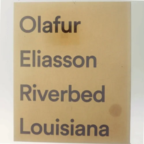 Riverbed af Olafur Eliasson (Bog)