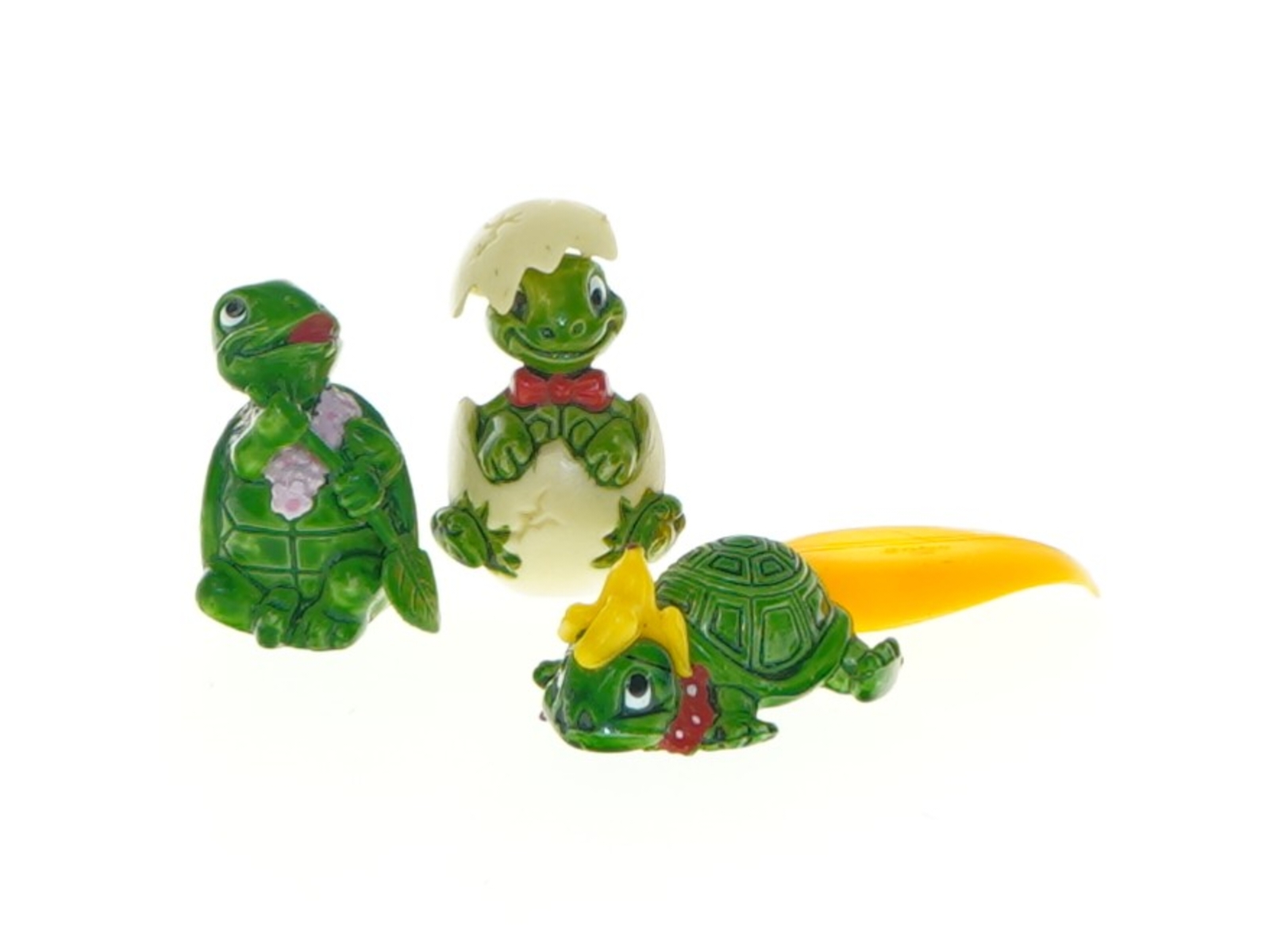 Skilpadder fra kinderæg (str. 4 x 2 cm)