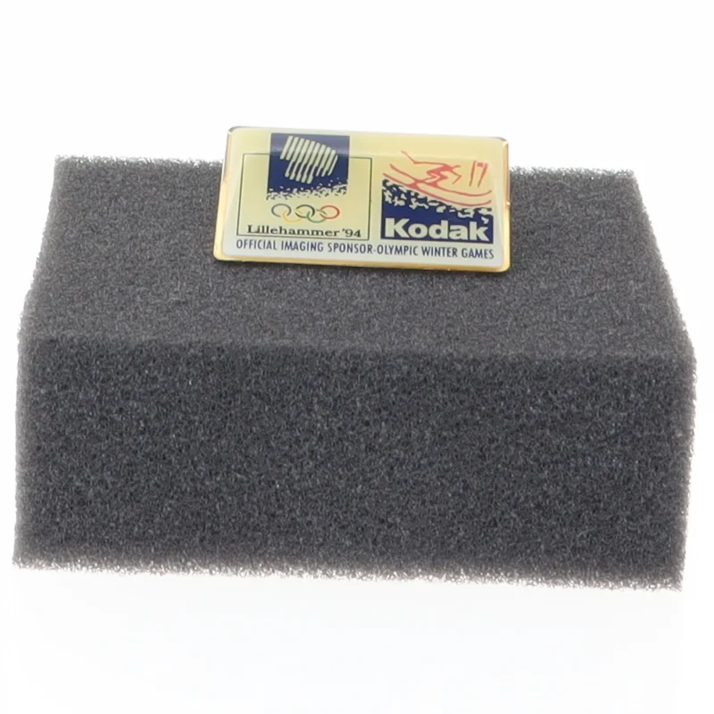 Lillehammer 1994 Olympiske Lege Kodak Sponsor Pin (str. 3,5 x 2,5 cm)