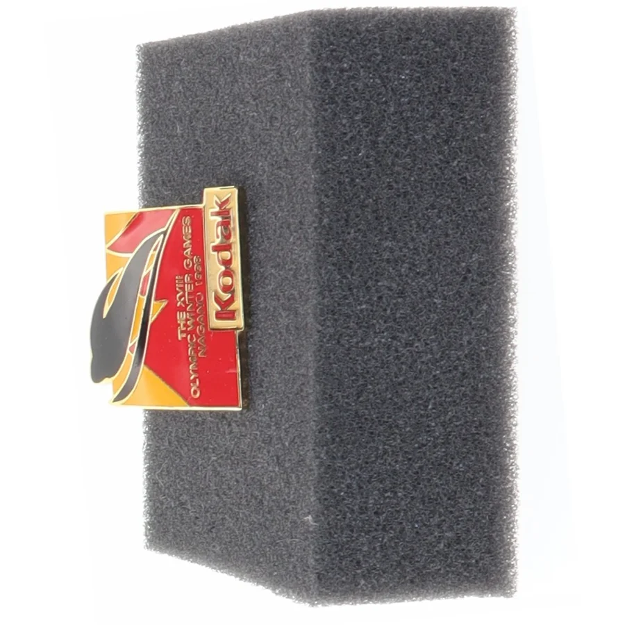 Nagano 1998 Olympiske Lege Kodak Sponsor Pin (str. 2,5 x 2,5 cm)