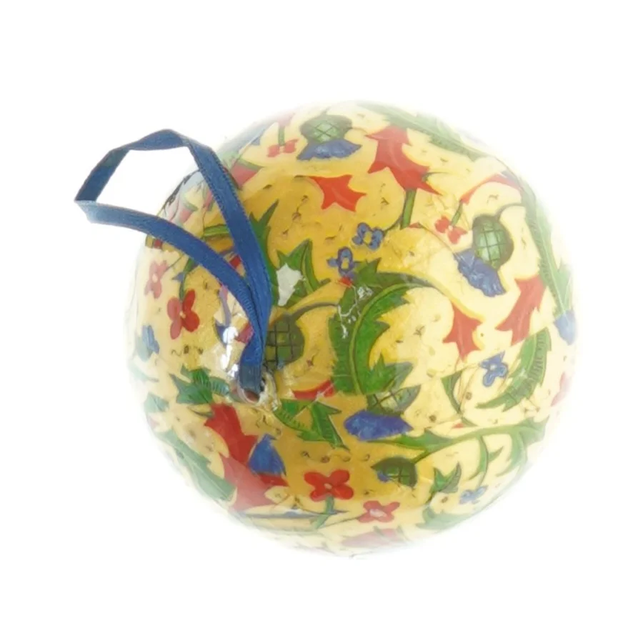 Dekoreret jule kugle fra Harrods (str. Diameter 7)