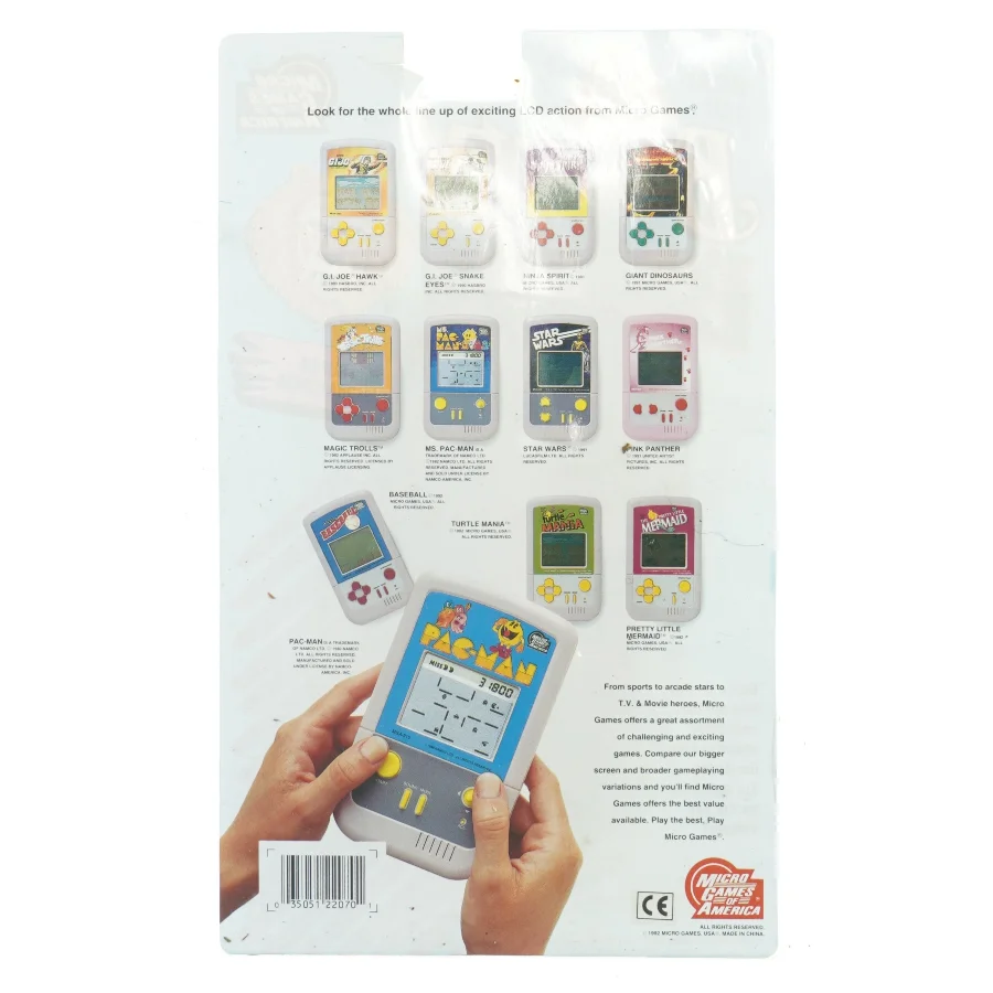 Bipbip spil 'Beauty and the Beast' fra Micro Games Usa (str. 16 x 9 cm)