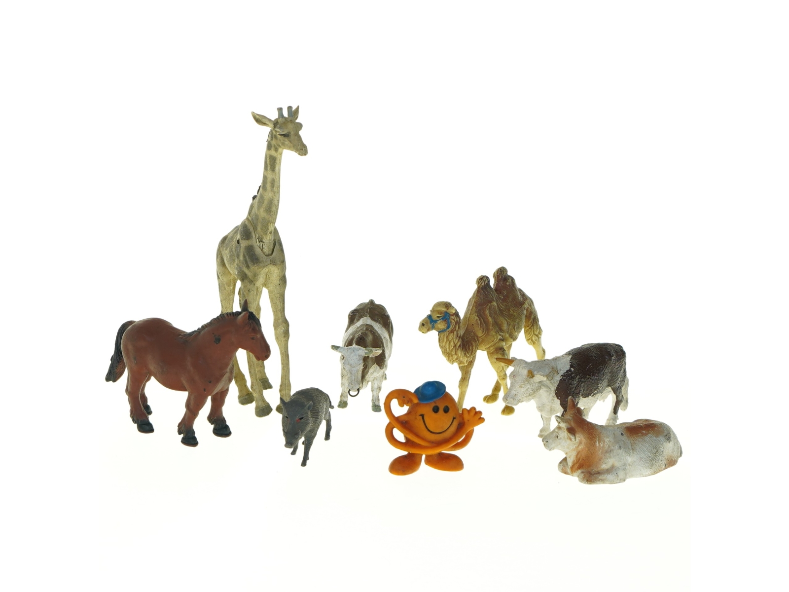 Samling af dyrefigurer (Bully og Britains) (str. 16 x 6 cm)