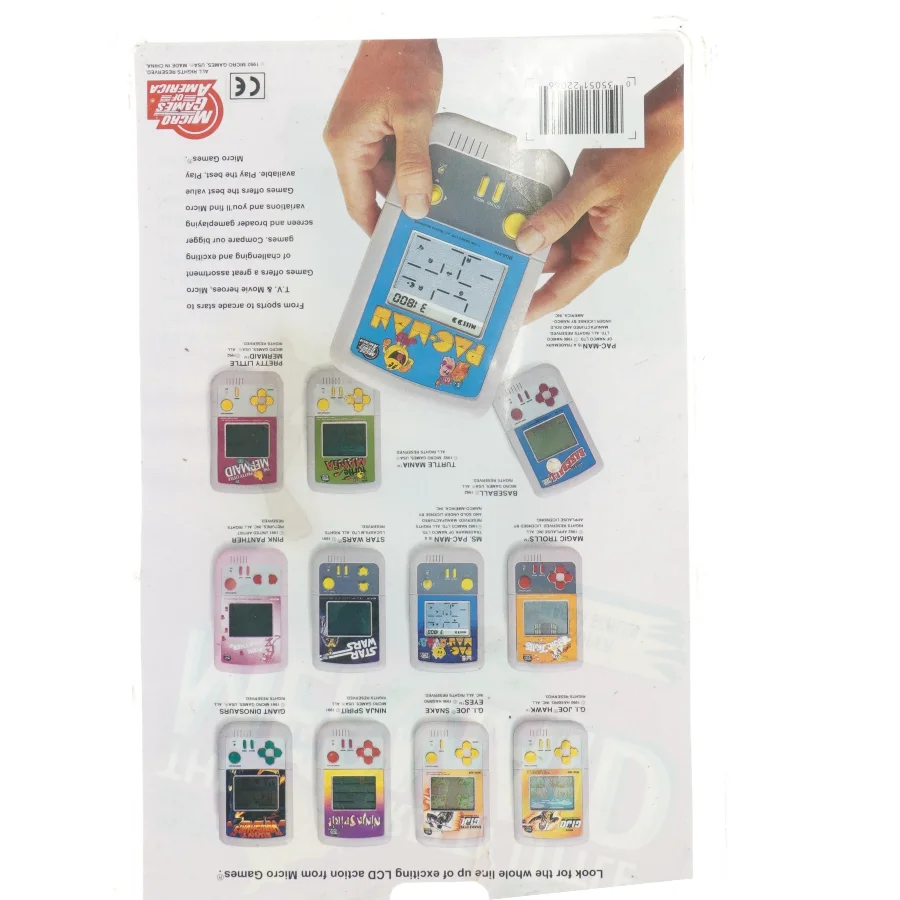 Bipbip spil “The Pretty Little Mermaid” fra Micro Games Usa (str. 15 x 10 cm)