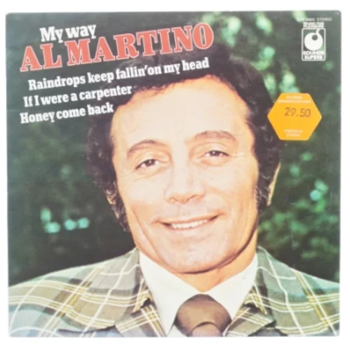 Al Martino - “My Way”, Sounds Super B (str. 30 cm)