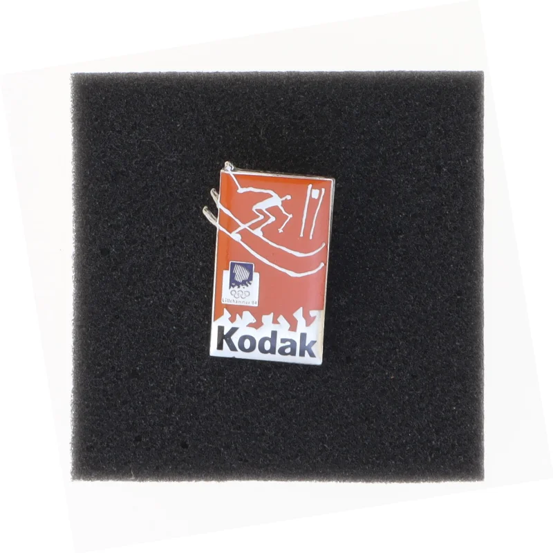 Lillehammer 1994 Olympiske Lege Kodak Sponsor Pin (str. 3,5 x 2 cm)