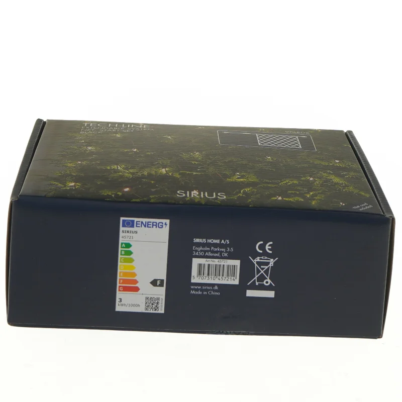 Sirius Tech-Line lyskæde net fra Sirius (str. 120x120 cm)