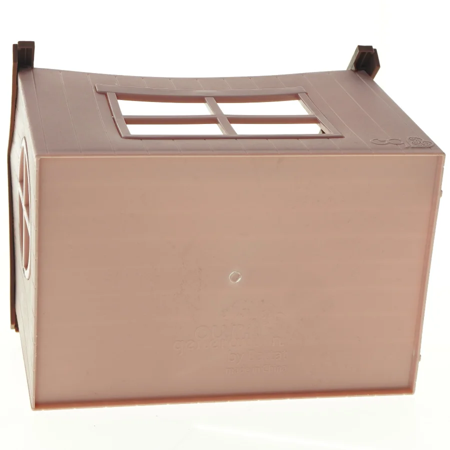 Hundehus med hunde og tilbehør fra Our Generation (str. 25 x 17 x 26 cm)