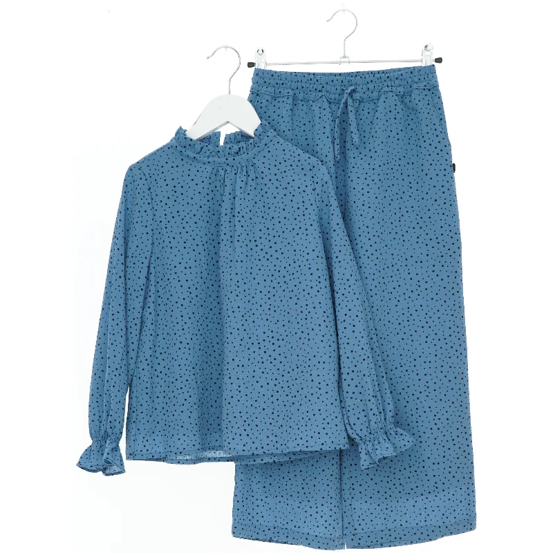 Blå Prikket Sæt fra Pomp de Lux (str. 122) fra Pomp de Lux (str. 122)