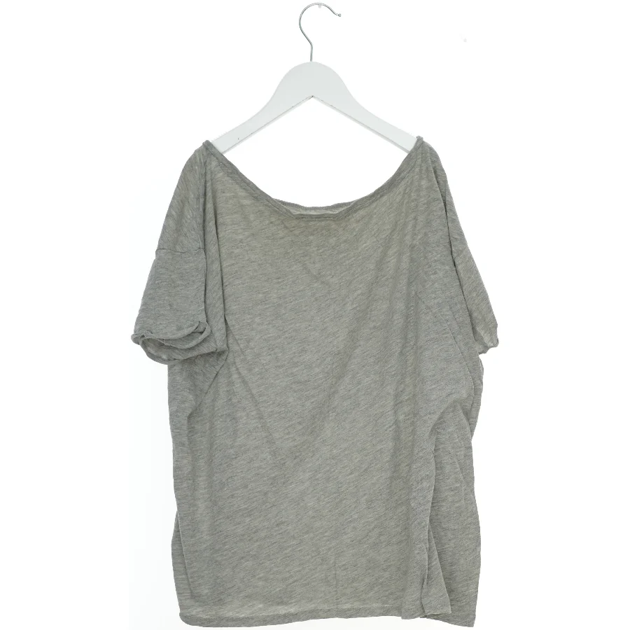 Grå T-shirt med tryk fra Esprit (str. L) 