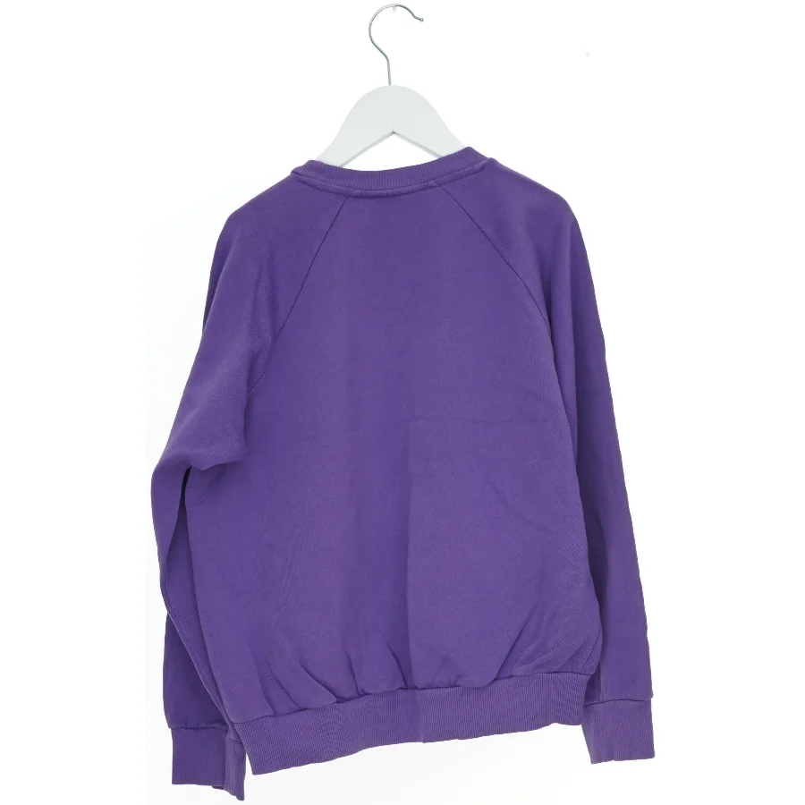 Lilla sweatshirt med hestemotiv fra Mini Rodini (str. 128) 