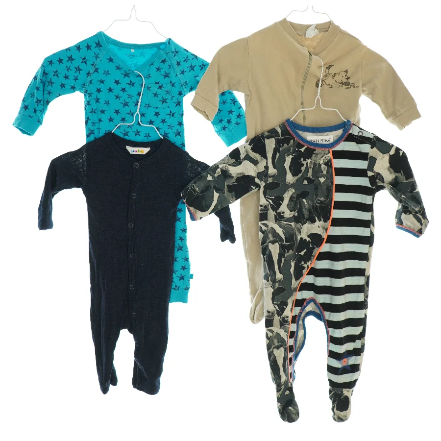 Bodystocking (4 stk.) blandet mærker  (str. 60-62)