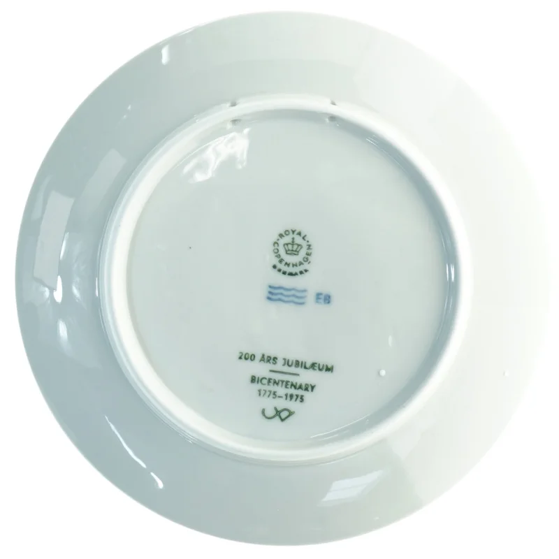 Royal Copenhagen Jubilæumsplatte fra Royal Copenhagen (str. Diameter 18 cm)