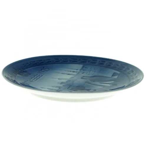 Royal Copenhagen Jubilæumsplatte fra Royal Copenhagen (str. Diameter 18 cm)