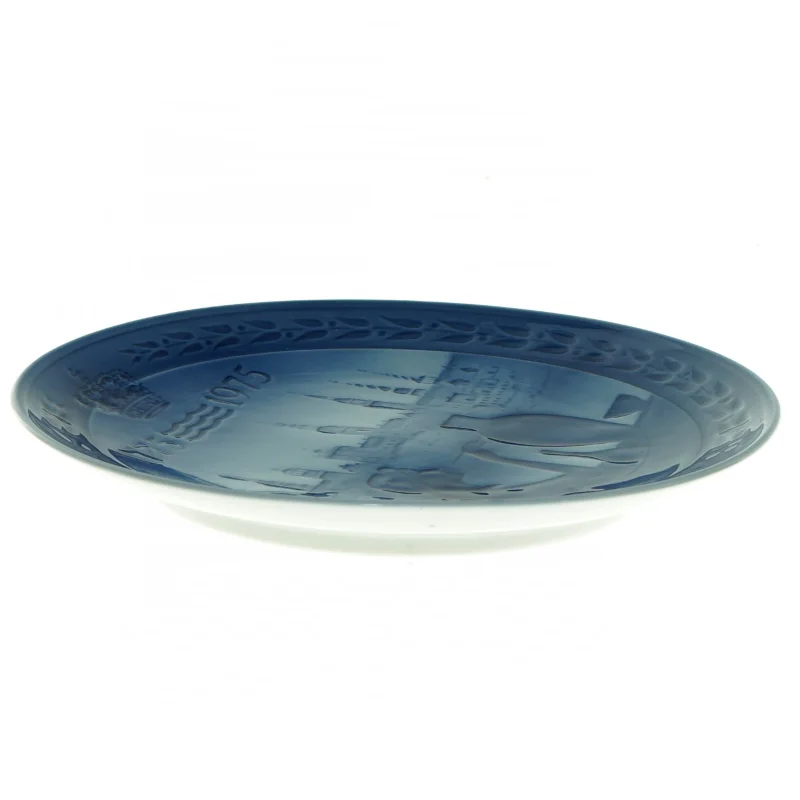 Royal Copenhagen Jubilæumsplatte fra Royal Copenhagen (str. Diameter 18 cm)