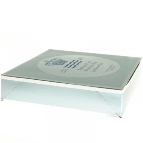 Royal Copenhagen Jubilæumsplatte fra Royal Copenhagen (str. Diameter 18 cm)