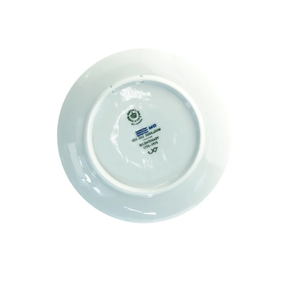 Royal Copenhagen Jubilæumsplatte fra Royal Copenhagen (str. Diameter 18 cm)