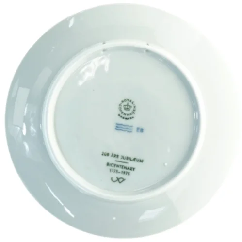 Royal Copenhagen Jubilæumsplatte fra Royal Copenhagen (str. Diameter 18 cm)